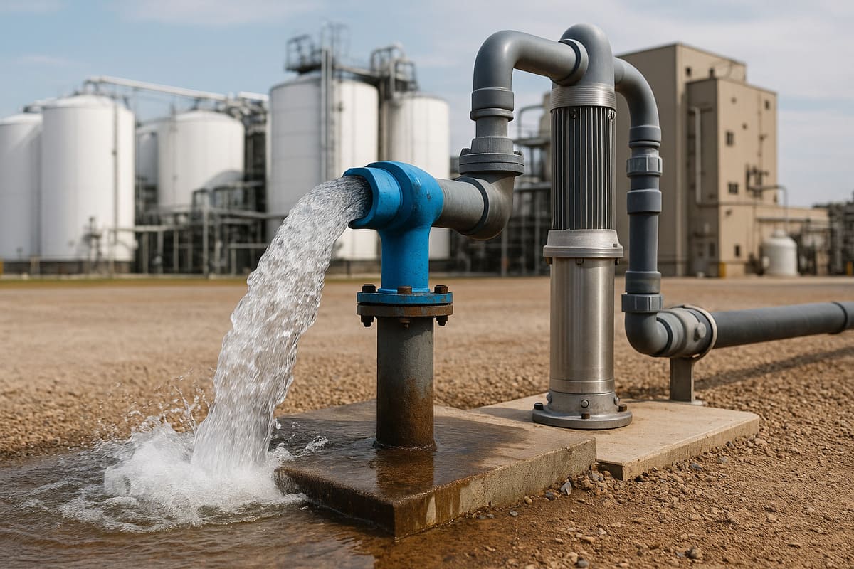 Mantenimiento de Pozos de Agua Potable industriales