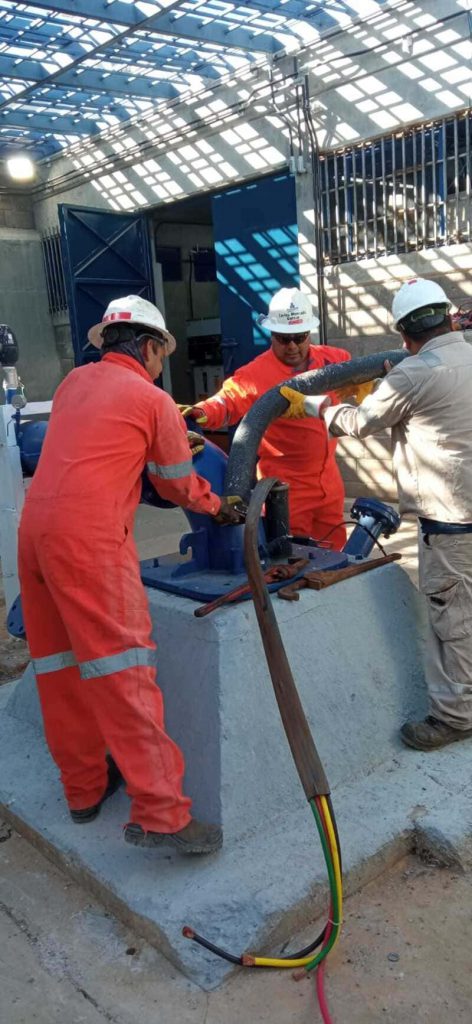 Atención urgente y recuperación de pozo en planta de Empresa Cervecera 5