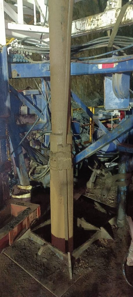 Ejecución eficiente de operación Pull & Rull en mina 6