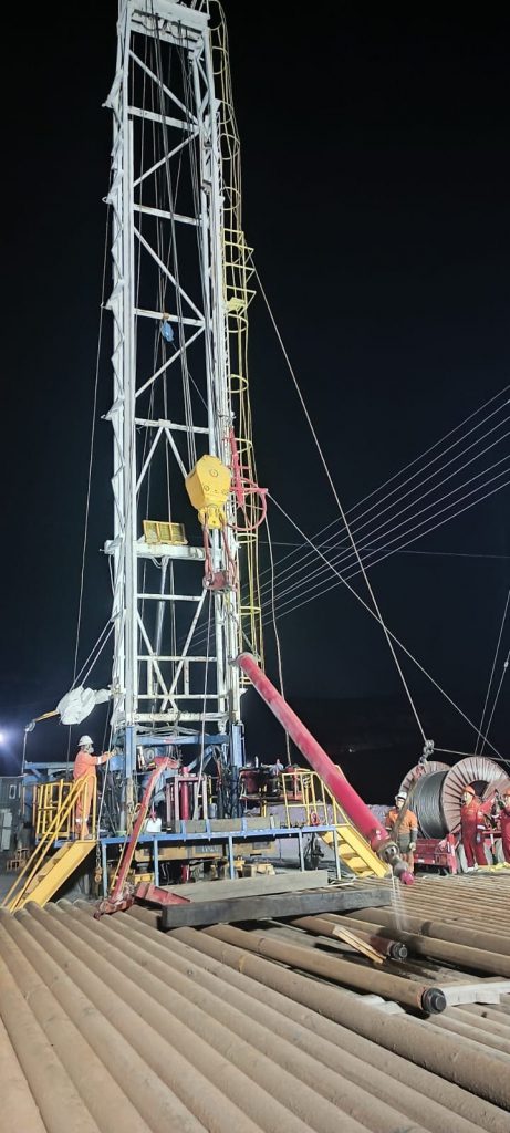 Ejecución eficiente de operación Pull & Rull en mina 7